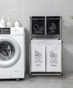 Household Laundry Organizer | Multi-Purpose Clothes Storage Rack