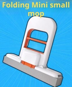 Foldable Mini Mop | Hands-Free Sponge Mop for Home Cleaning