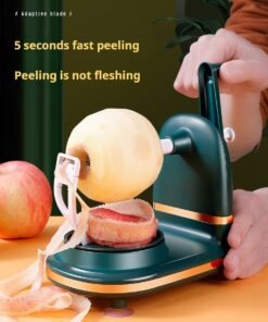 Hand-Crank Apple Peeler | Automatic Fruit Peeling Machine for Home Use