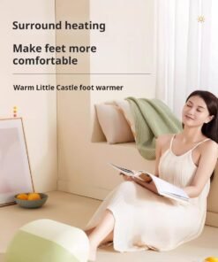COPLAX Foot Warmer – Under-Desk Heating Foot Heater for Office & Study, Warm Feet & Leg Comfort for Kids and Adults