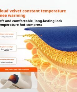 Hot Compress Knee Massager – Deep Heat Therapy for Knee Pain & Joint Comfort