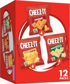 Cheez-It Cheese ers, Baked Snack ers, Office and Kids Snacks, Variety Pack, 12.1oz Box (2 Box)